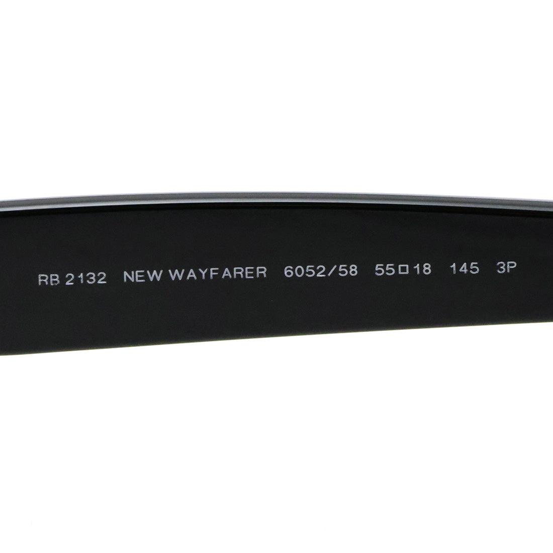 レイバン サングラス Ray-Ban ニューウェイファーラー RB2132 682533 55 ウェリントン ブラック系