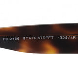 アウトレット レイバン サングラス Ray-Ban RB2186 13244R ステートストリート