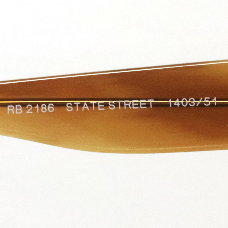 レイバン サングラス Ray-Ban RB2186 140351 ステートストリート
