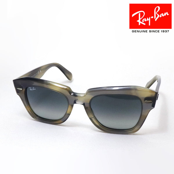 レイバン サングラス Ray-Ban ステートストリート RB2186 140571 49 52  ウェリントン