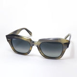 レイバン サングラス Ray-Ban ステートストリート RB2186 140571 49 52  ウェリントン