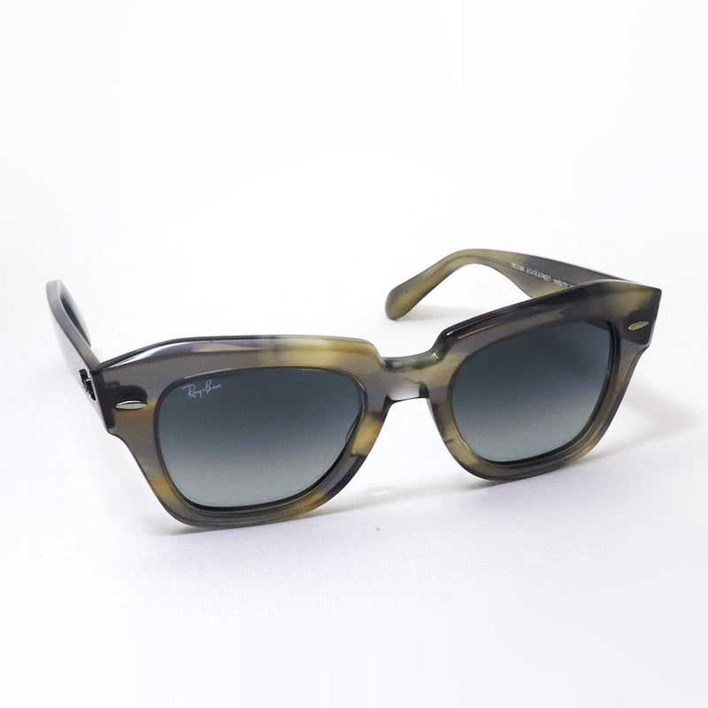 レイバン サングラス Ray-Ban ステートストリート RB2186 140571 49 52  ウェリントン