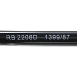 レイバン サングラス Ray-Ban RB2206D 139987 57 スクエア