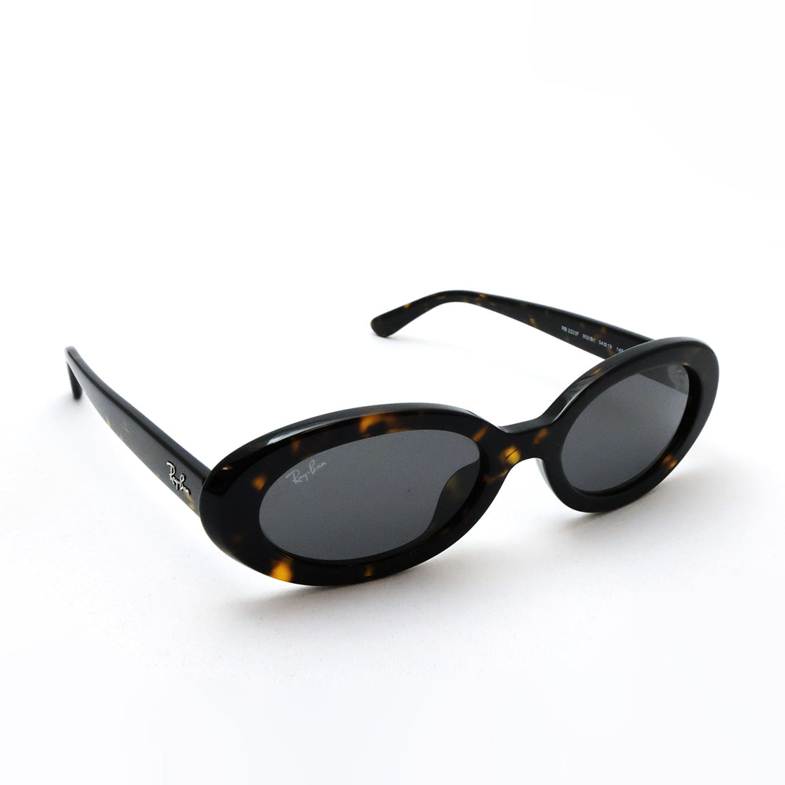 レイバン サングラス Ray-Ban RB2223F 902B1 54 オーバルトータス系