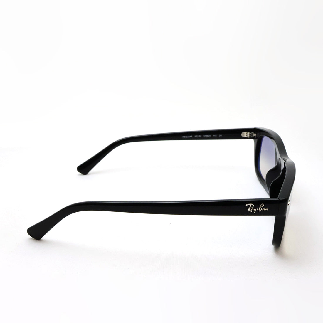 レイバン サングラス Ray-Ban RB2224F 60132 57 スクエア ブラック系