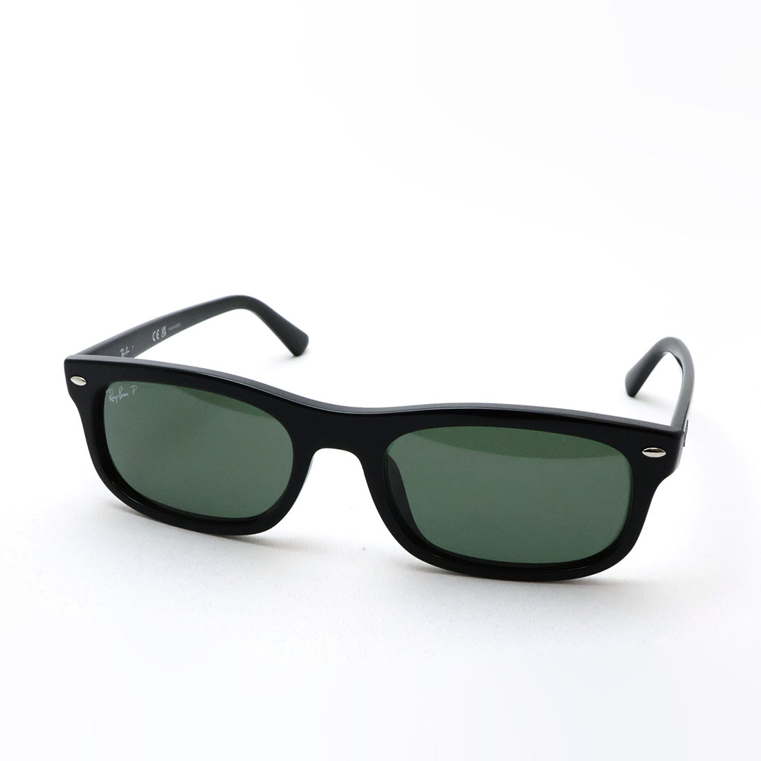 レイバン 偏光サングラス Ray-Ban RB2224F 60158 57 スクエア ブラック系