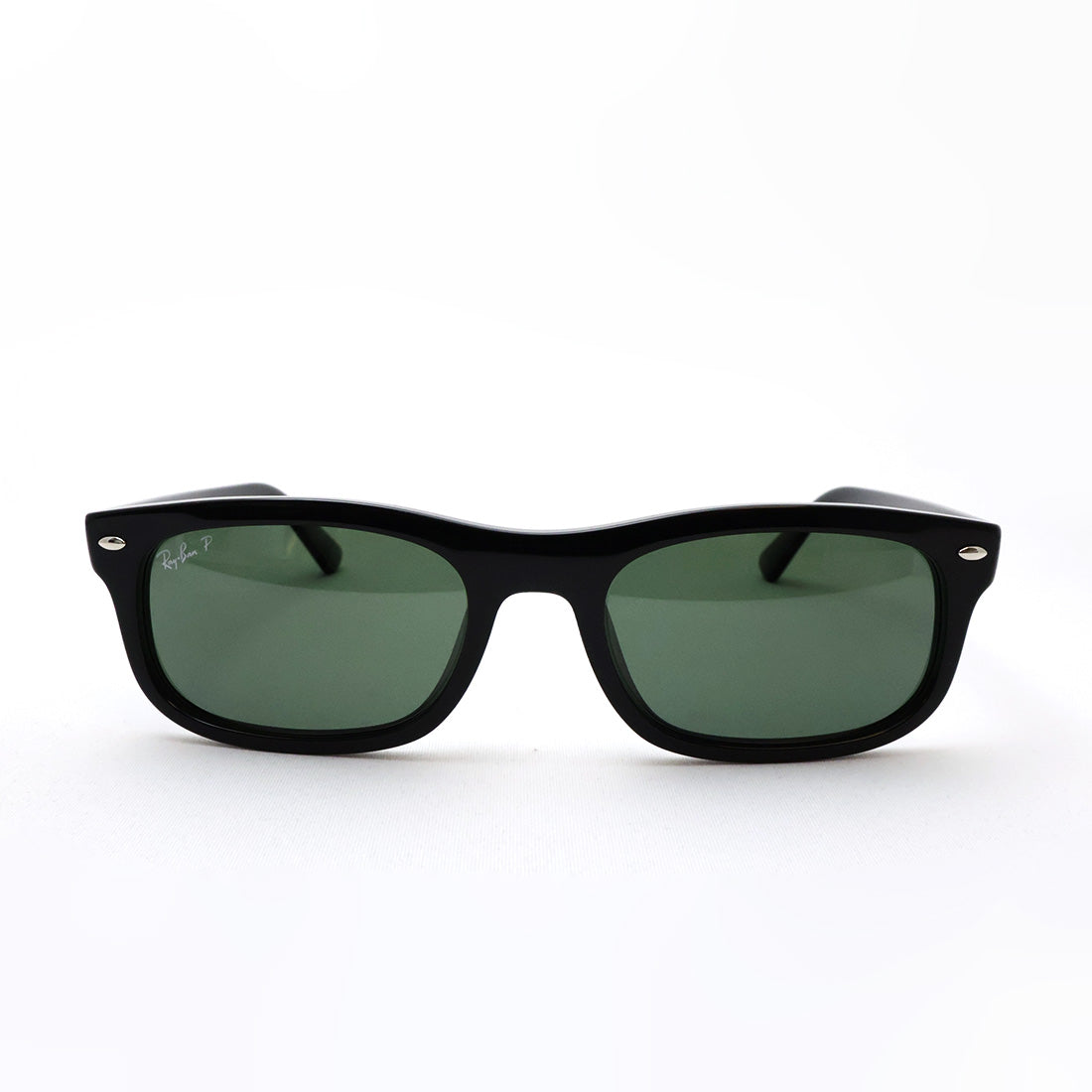 レイバン 偏光サングラス Ray-Ban RB2224F 60158 57 スクエア ブラック系