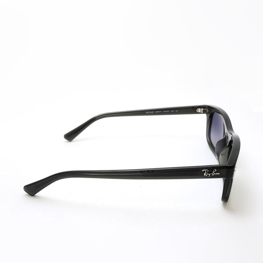 レイバン サングラス Ray-Ban RB2224F 667571 57 スクエア グレー系