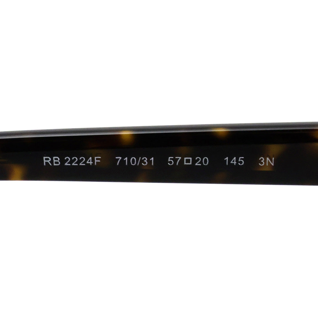レイバン サングラス Ray-Ban RB2224F 71031 57 スクエア トータス系