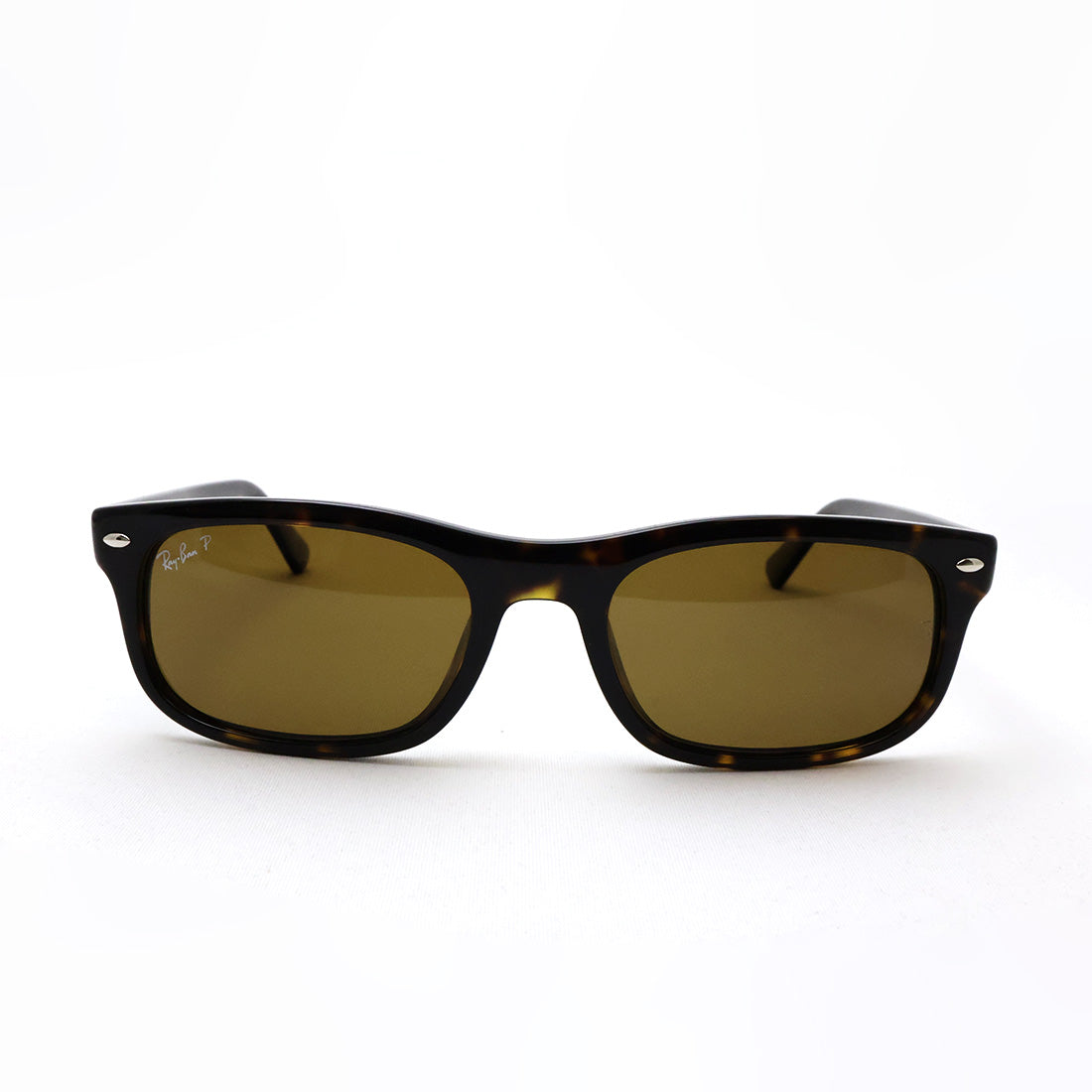 レイバン 偏光サングラス Ray-Ban RB2224F 71057 57 スクエア トータス系