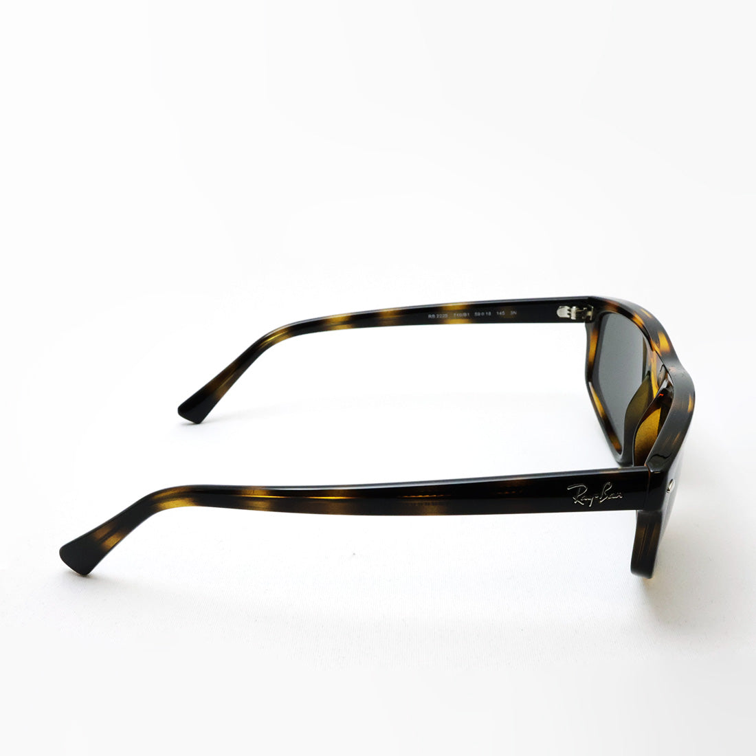 レイバン サングラス Ray-Ban RB2225 710B1 57 59 幾何学形 スクエア トータス系