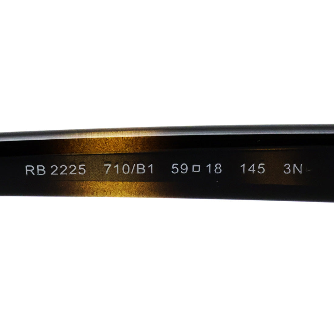 レイバン サングラス Ray-Ban RB2225 710B1 57 59 幾何学形 スクエア トータス系