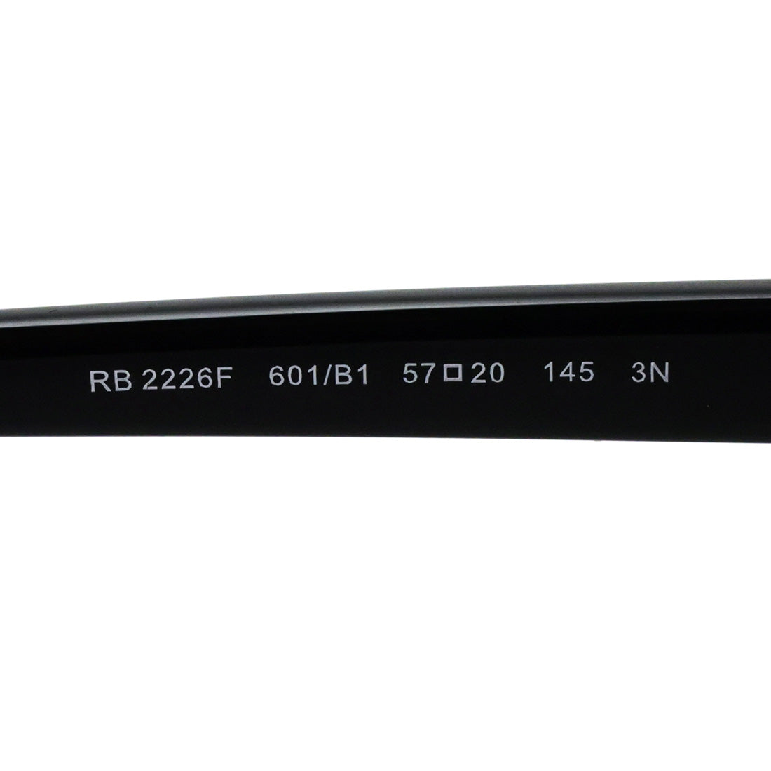 レイバン サングラス Ray-Ban RB2226F 601B1 57 スクエア ブラック系