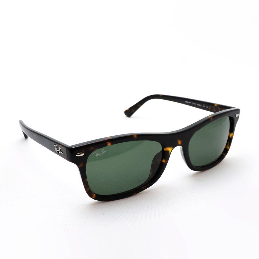 レイバン サングラス Ray-Ban RB2226F 71031 57 スクエア トータス系