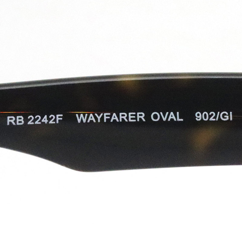 レイバン 調光サングラス Ray-Ban WAYFARER OVAL ウェイファーラー オーバル RB2242F 902GI 53 オーバル