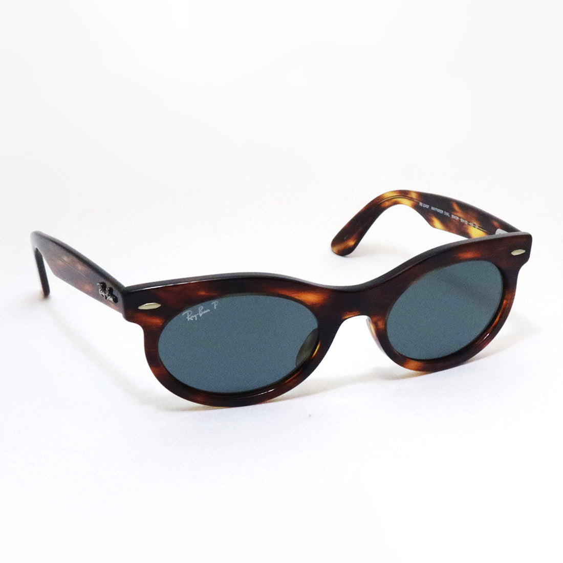 Ray-Ban polarized sunglasses Ray-Ban WAYFARER OVAL RB2242F 9543R 53 Oval