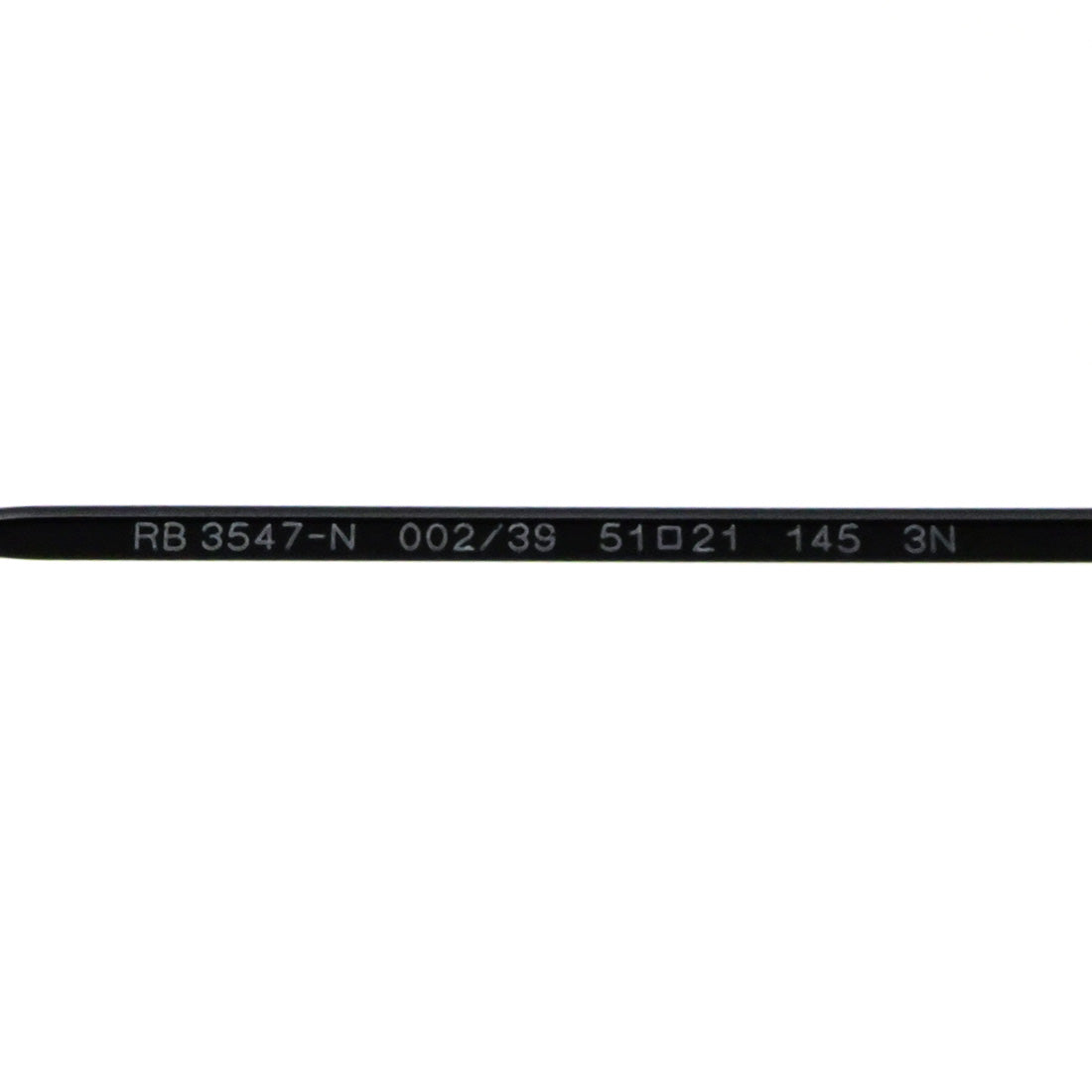 レイバン サングラス Ray-Ban RB3547N 00239 51 ミラー オーバル ブラック系
