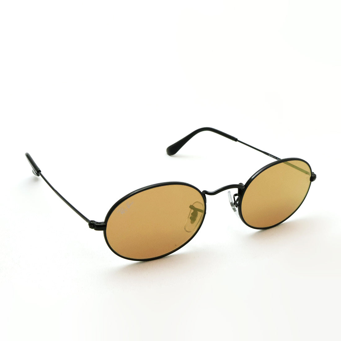 レイバン サングラス Ray-Ban RB3547N 00240 51 ミラー オーバル ブラック系