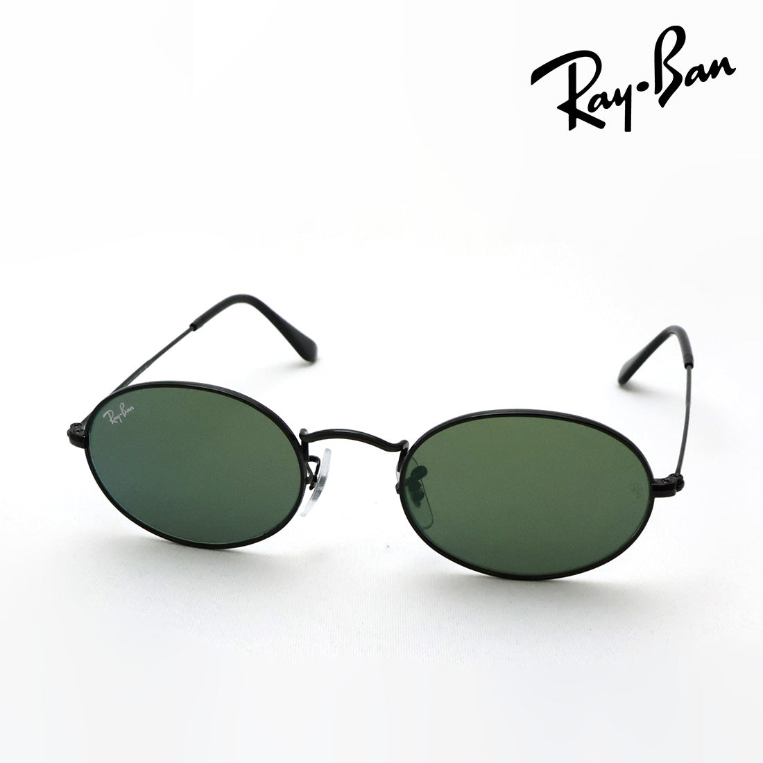 レイバン サングラス Ray-Ban RB3547N 00268 51 ミラー オーバル ブラック系