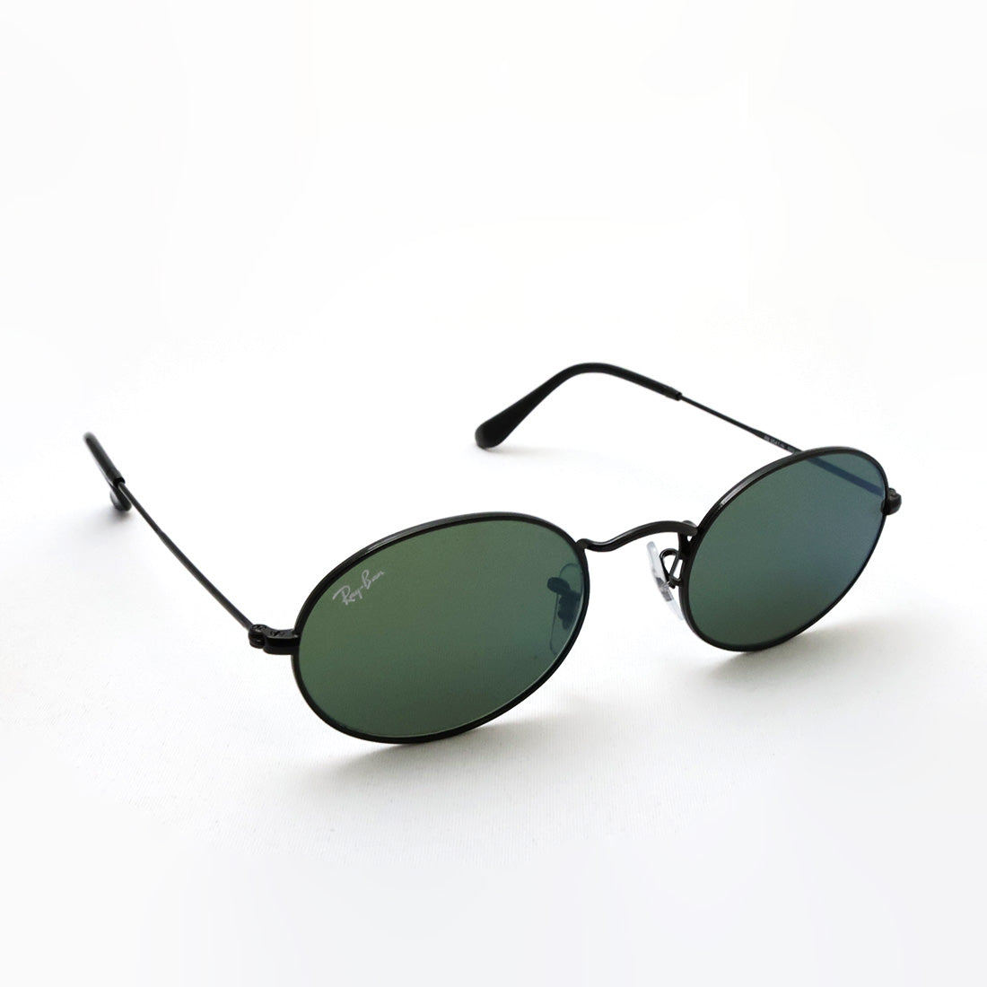 レイバン サングラス Ray-Ban RB3547N 00268 51 ミラー オーバル ブラック系