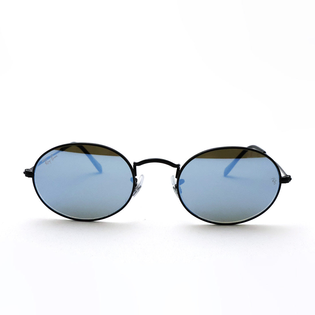 レイバン サングラス Ray-Ban RB3547N 0028O 51 ミラー オーバル ブラック系