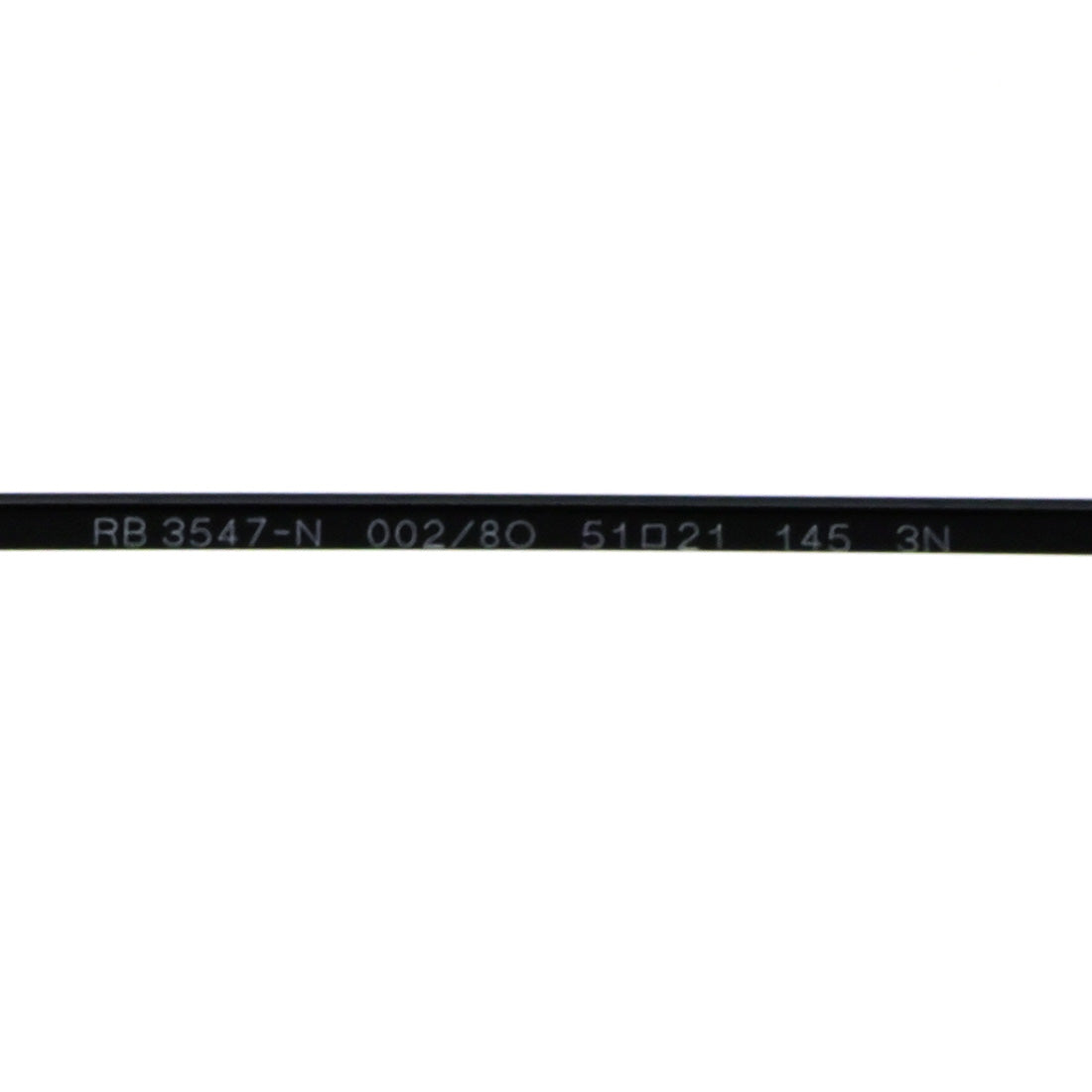 レイバン サングラス Ray-Ban RB3547N 0028O 51 ミラー オーバル ブラック系