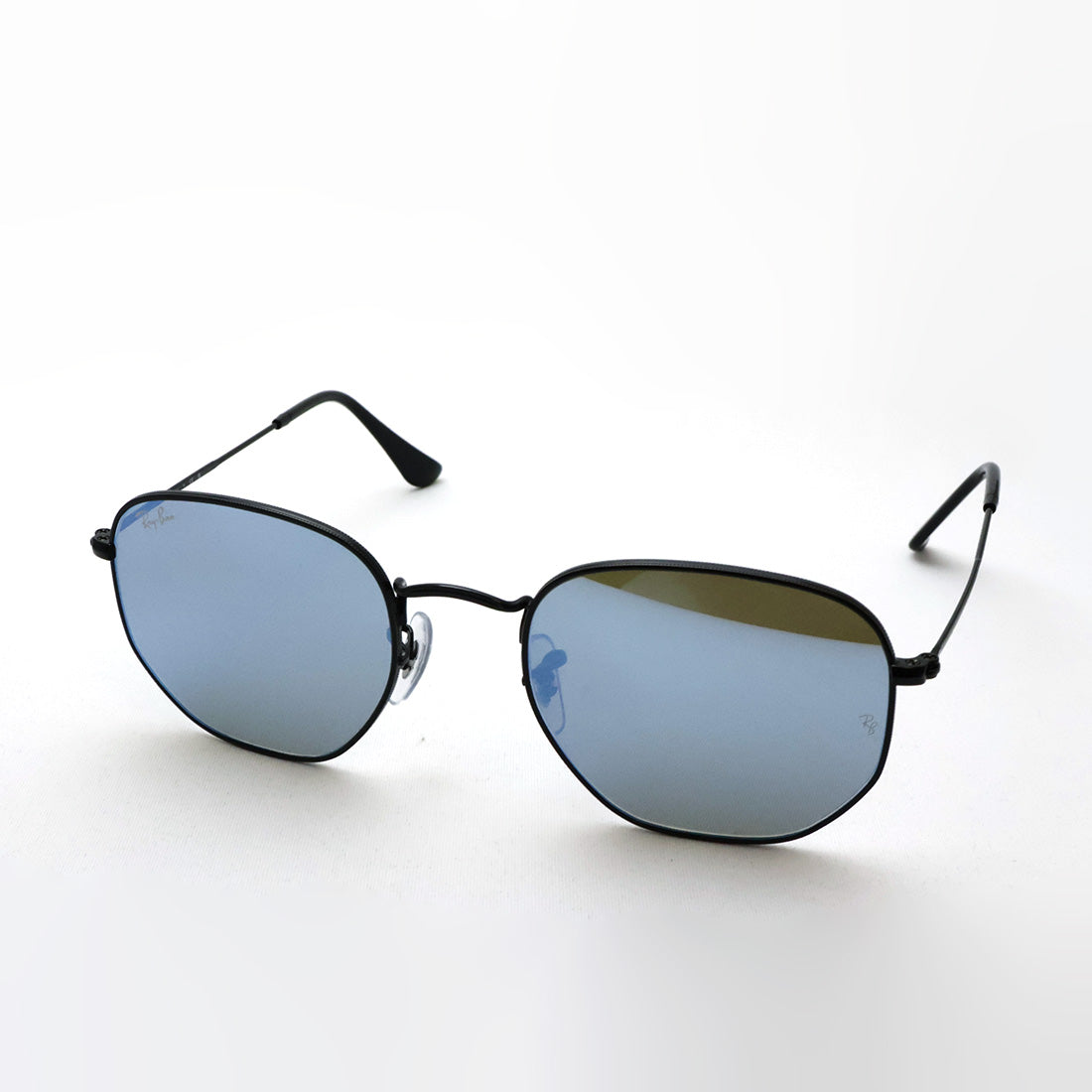 レイバン サングラス Ray-Ban ラウンドヘキサゴナル RB3548N 0028O 51 54 ミラー ラウンド ブラック系