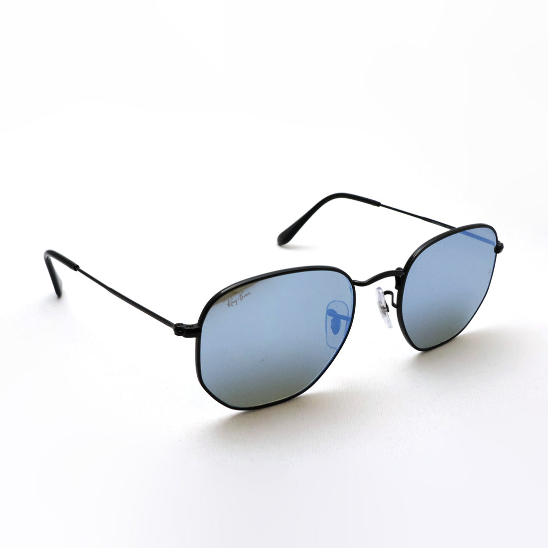 レイバン サングラス Ray-Ban ラウンドヘキサゴナル RB3548N 0028O 51 54 ミラー ラウンド ブラック系