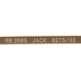 レイバン サングラス Ray-Ban JACK ジャック RB3565 927533 53 55 ラウンド