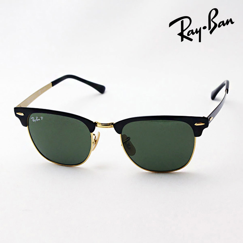 RayBan RB3716 サングラス Amazon.com: Ray-Ban RB3716 Clubmaster Metal 186/R5 51MM Black/Blue