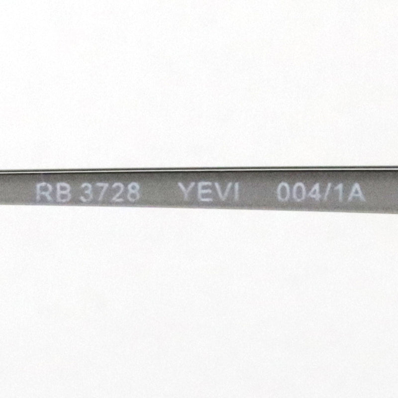 レイバン サングラス Ray-Ban YEVI イエヴィ RB3728 0041A 55 58 スクエア