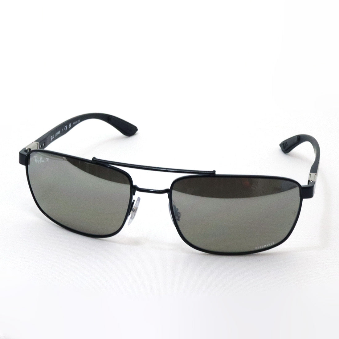 Ray-Ban Polarized Sunglasses Ray-Ban CHROMANCE Romance RB3737CH 0025J 60 Square