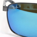 レイバン 偏光サングラス Ray-Ban CHROMANCE ロマンス  RB3737CH 004A1 60 スクエア