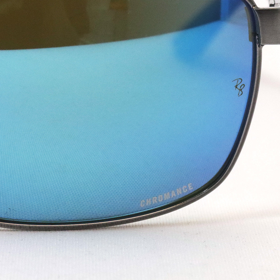 Ray-Ban Polarized Sunglasses Ray-Ban CHROMANCE Romance RB3737CH 004A1 60 Square