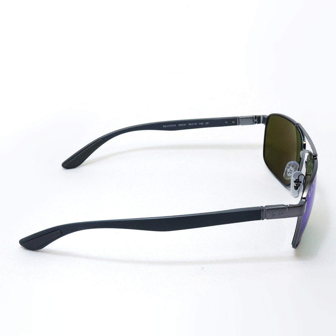 Ray-Ban Polarized Sunglasses Ray-Ban CHROMANCE Romance RB3737CH 004A1 60 Square