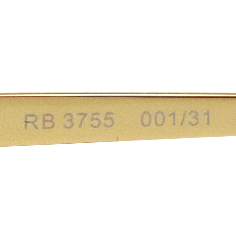 レイバン サングラス Ray-Ban RB3755 00131 59 62 スクエア