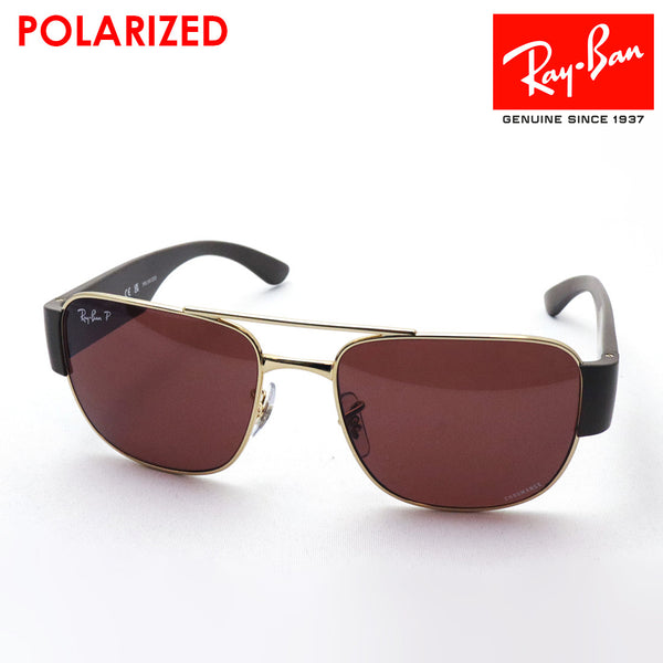 レイバン 偏光サングラス Ray-Ban ロマンス CHROMANCE RB3756CH 001AL 56 59 スクエア