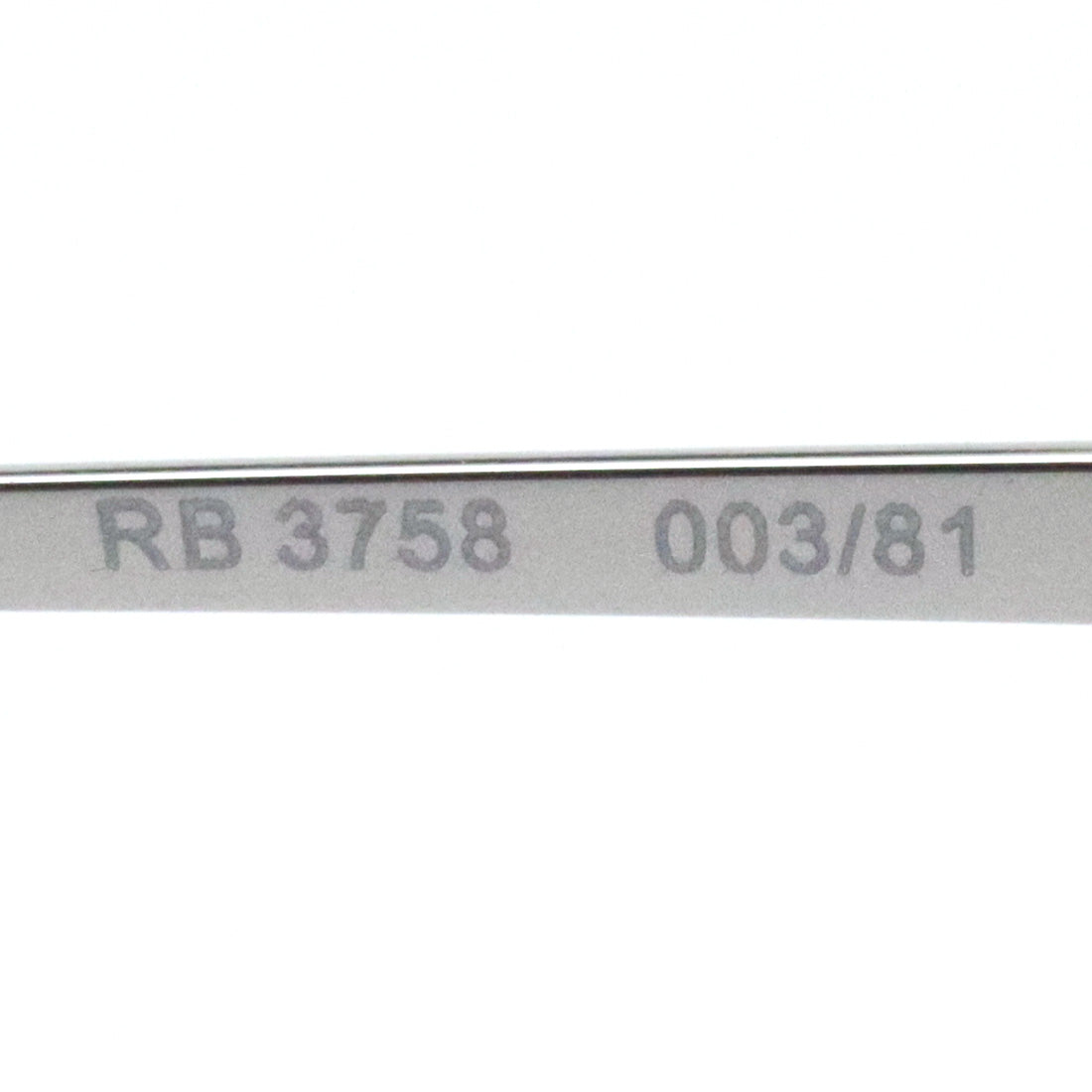 レイバン 偏光サングラス Ray-Ban ARI アリ RB3758 00381 54 56 スクエア