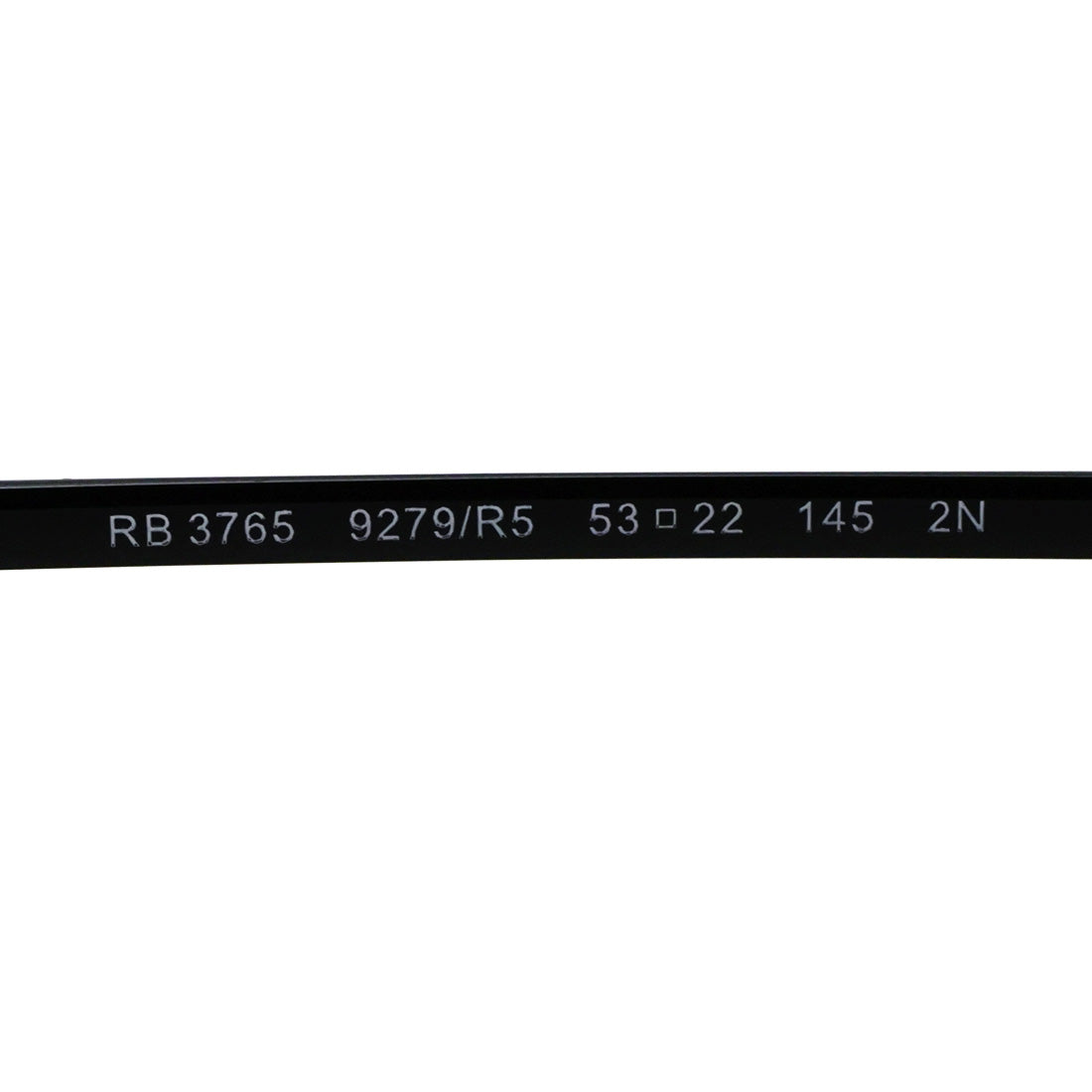 レイバン サングラス Ray-Ban RB3765 9279R5 53 ラウンド ブラック系