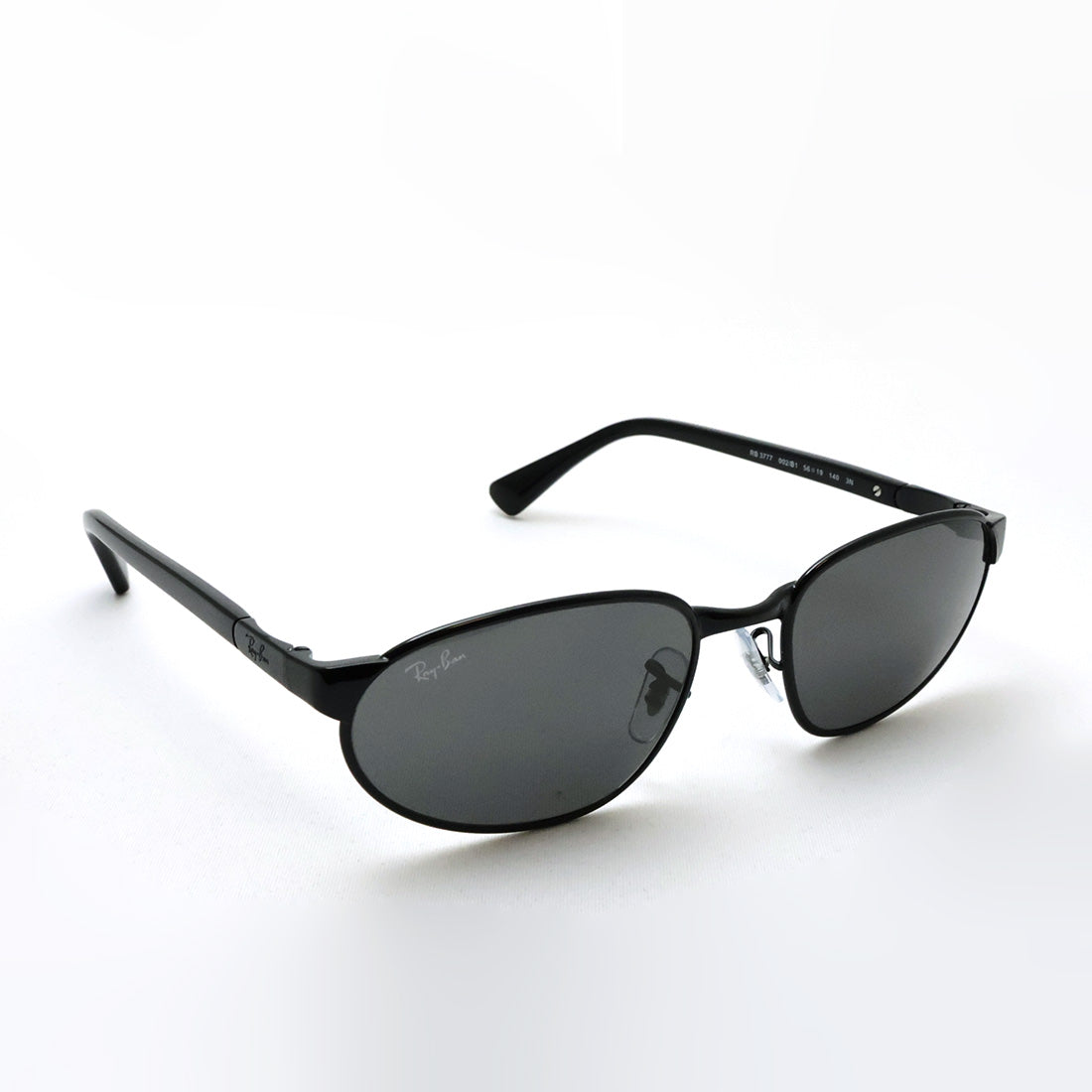 レイバン サングラス Ray-Ban RB3777 002B1 56 59 幾何学形 スクエア ブラック系