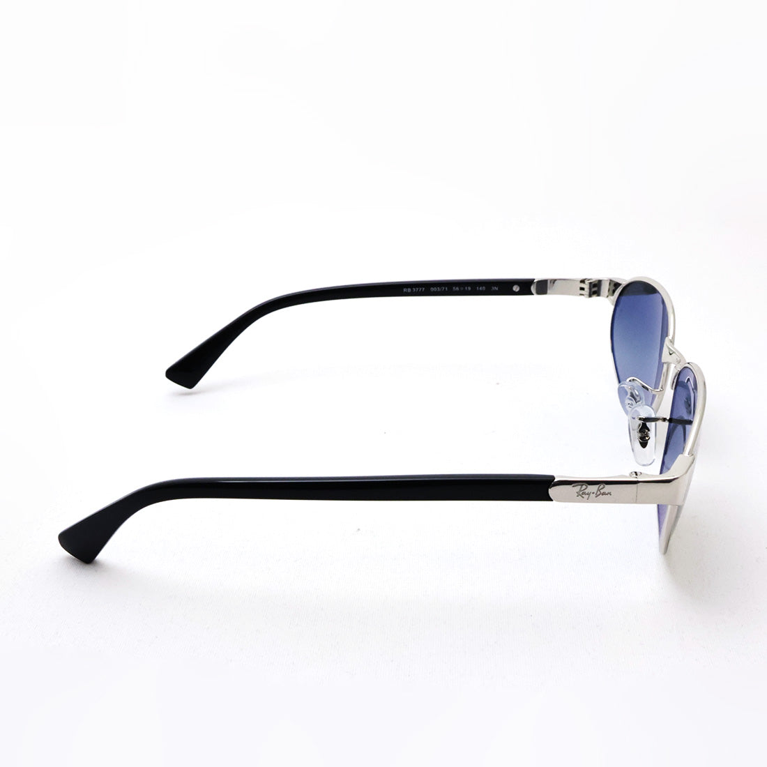 レイバン サングラス Ray-Ban RB3777 00371 56 59 幾何学形 スクエア シルバー系