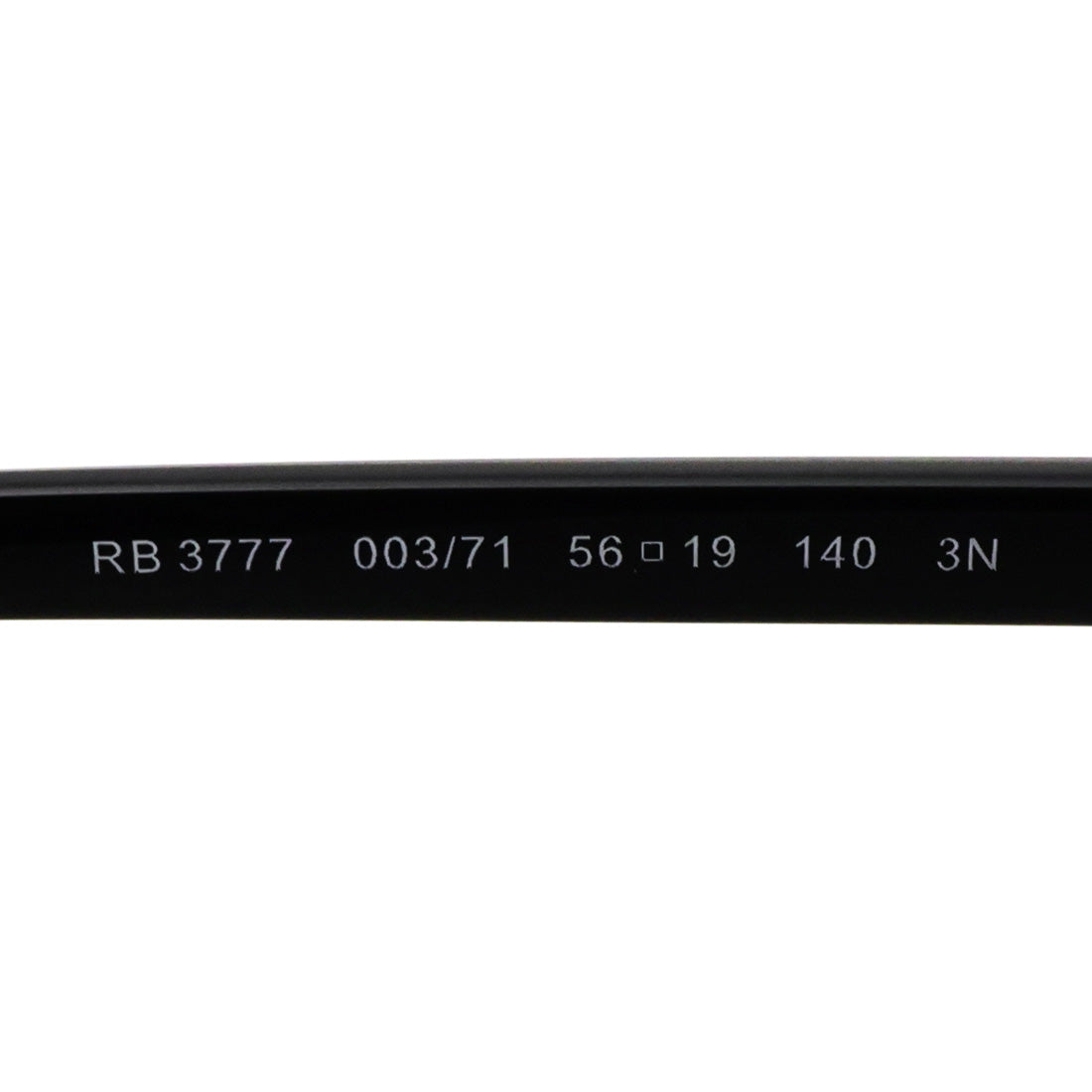 レイバン サングラス Ray-Ban RB3777 00371 56 59 幾何学形 スクエア シルバー系