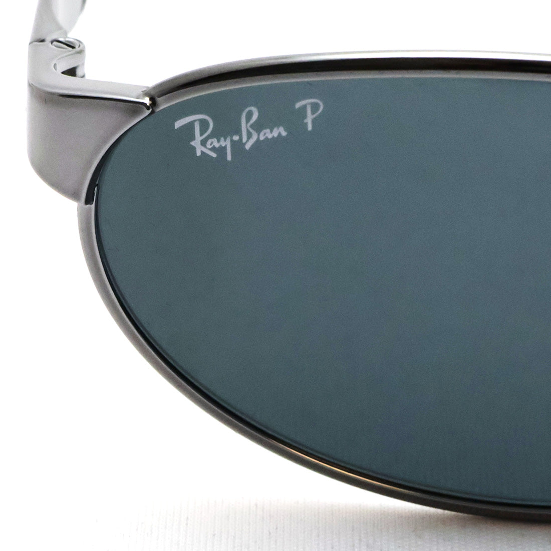レイバン 偏光サングラス Ray-Ban RB3777 0043R 56 59 幾何学形 スクエア シルバー系