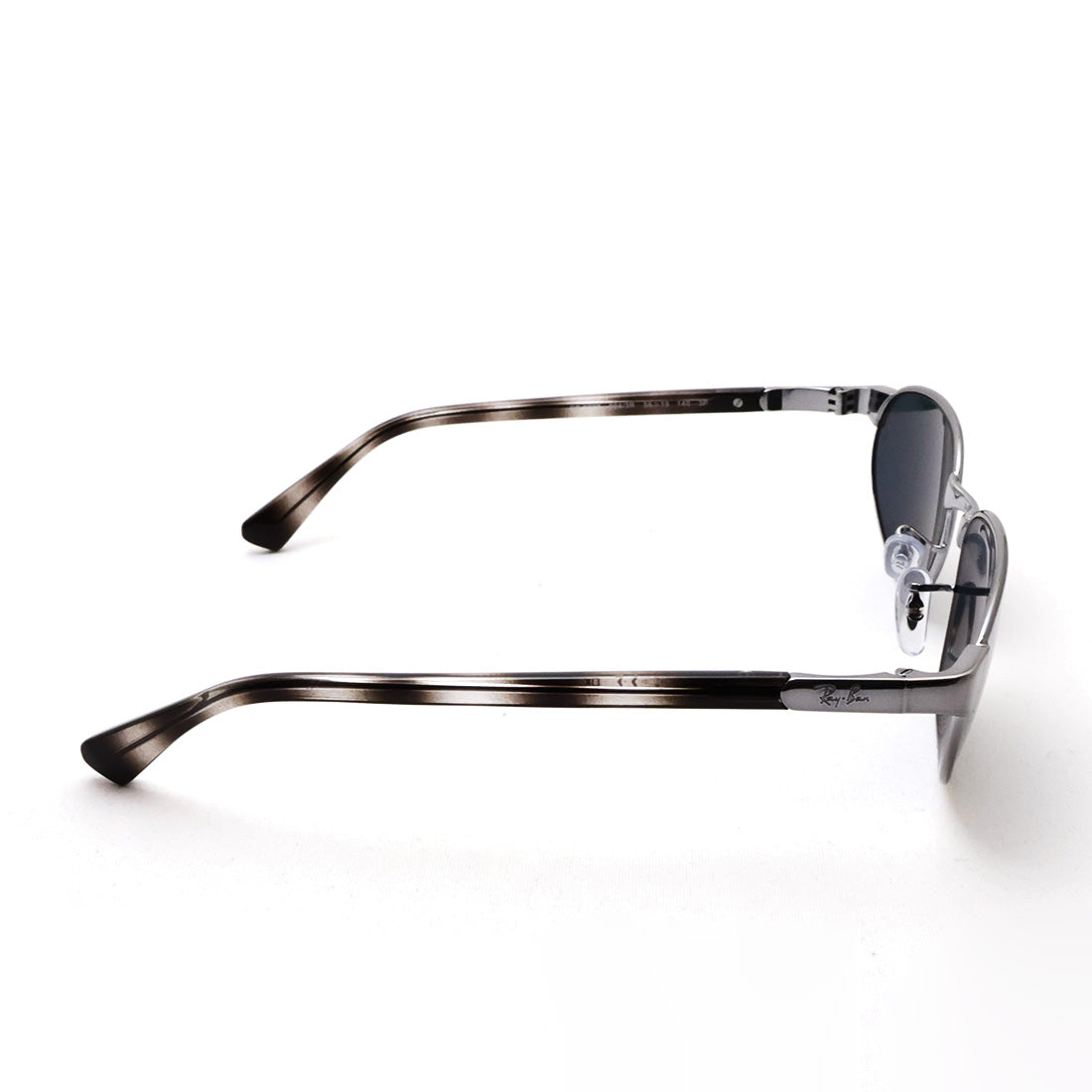 レイバン 偏光サングラス Ray-Ban RB3777 0043R 56 59 幾何学形 スクエア シルバー系