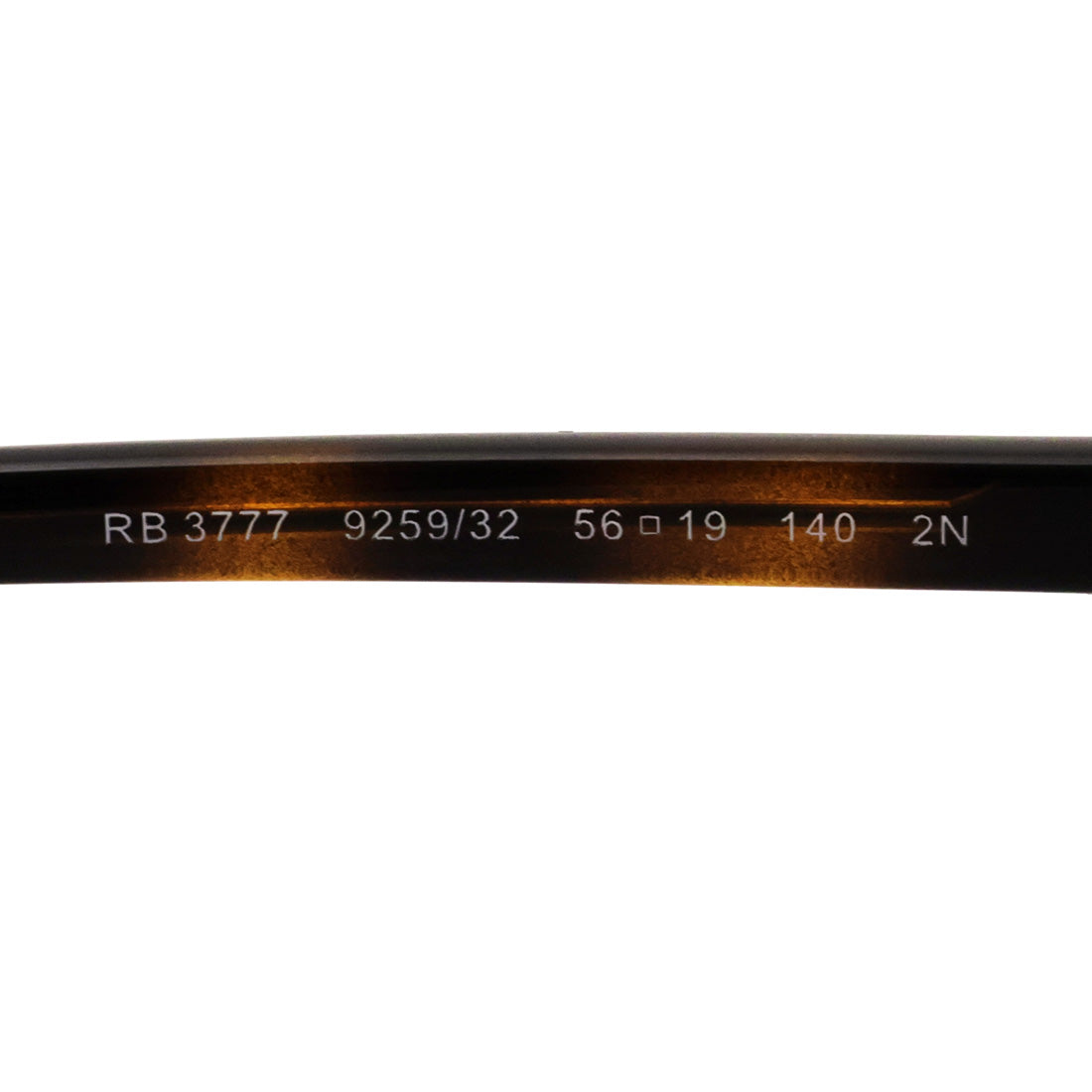 レイバン サングラス Ray-Ban RB3777 925932 56 59 幾何学形 スクエア ブラウン系