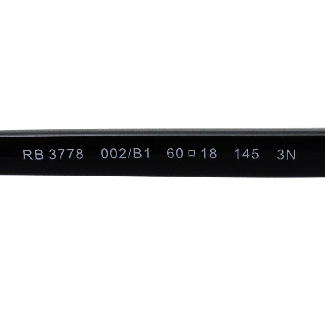 レイバン サングラス Ray-Ban RB3778 002B1 57 60 幾何学形 ティアドロップ ブラック系