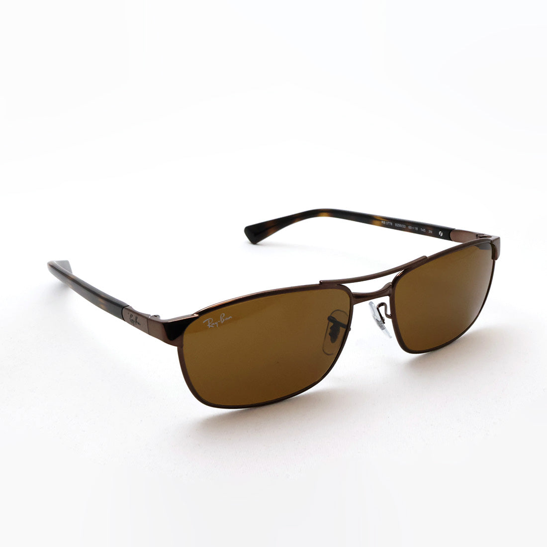 レイバン サングラス Ray-Ban RB3778 00371 57 60 幾何学形 ティアドロップ シルバー系