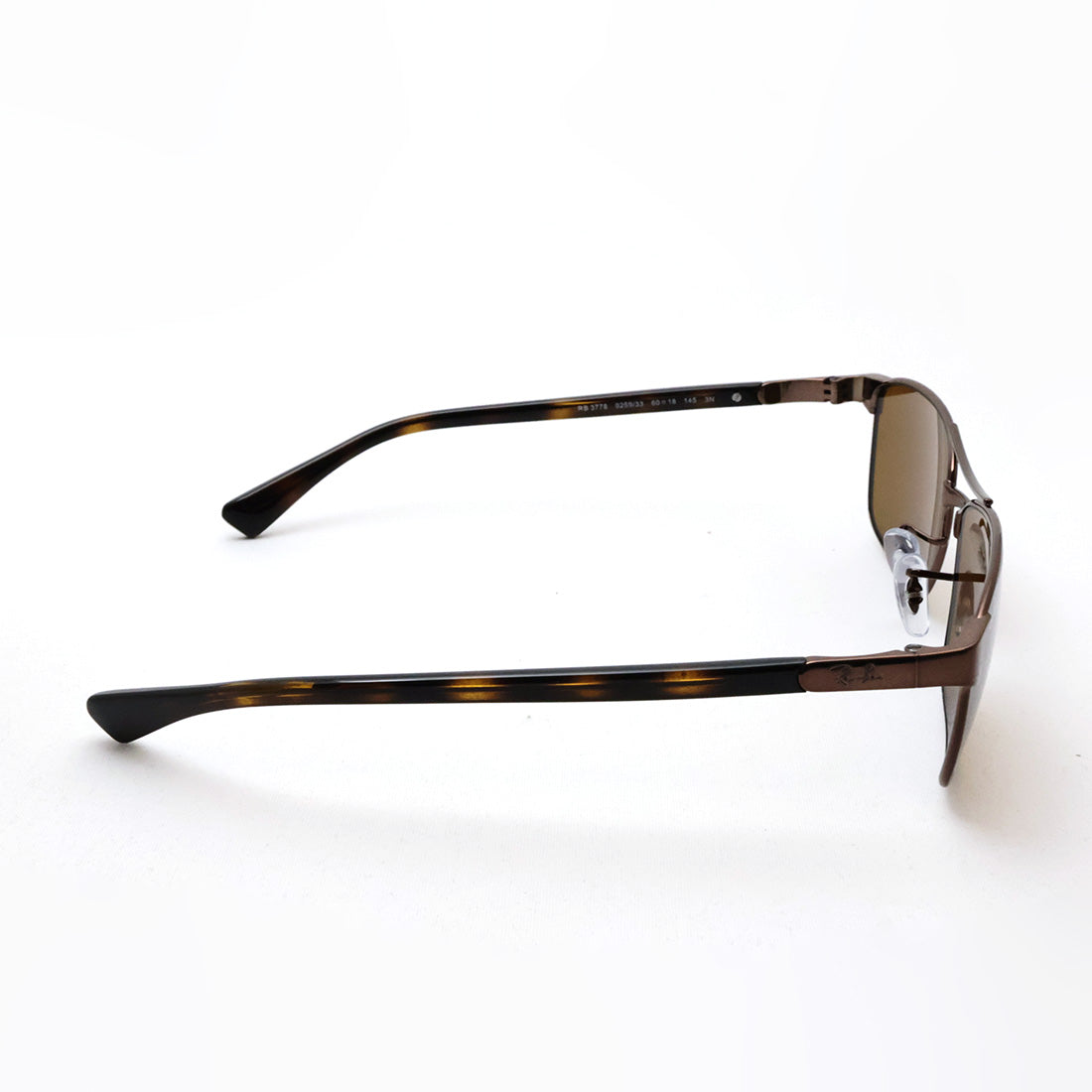 レイバン サングラス Ray-Ban RB3778 925933 57 60 幾何学形 ティアドロップ ブラウン系