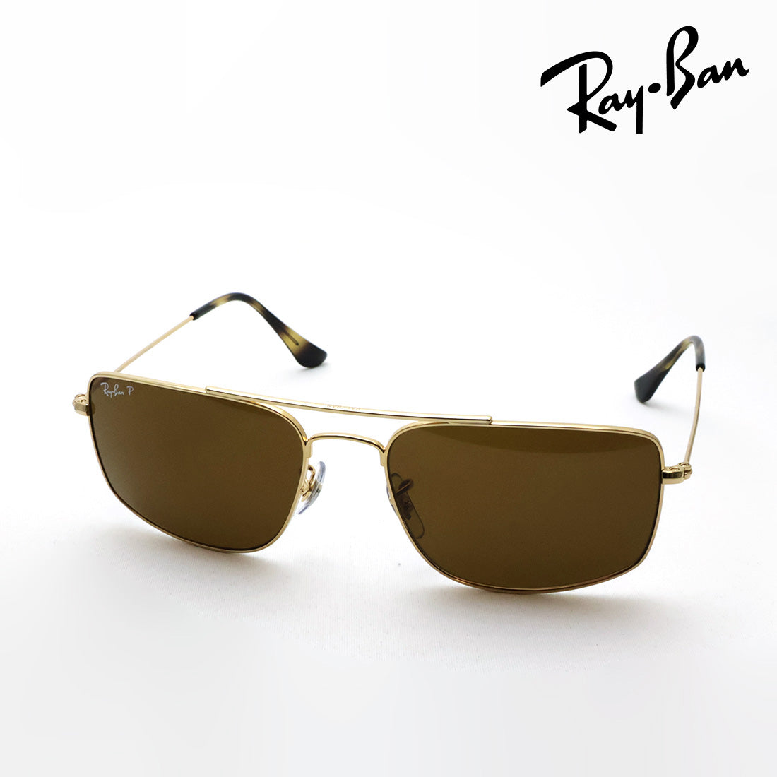 レイバン 偏光サングラス Ray-Ban RB3779 00157 56 59 Explorer 3 スクエア ゴールド系