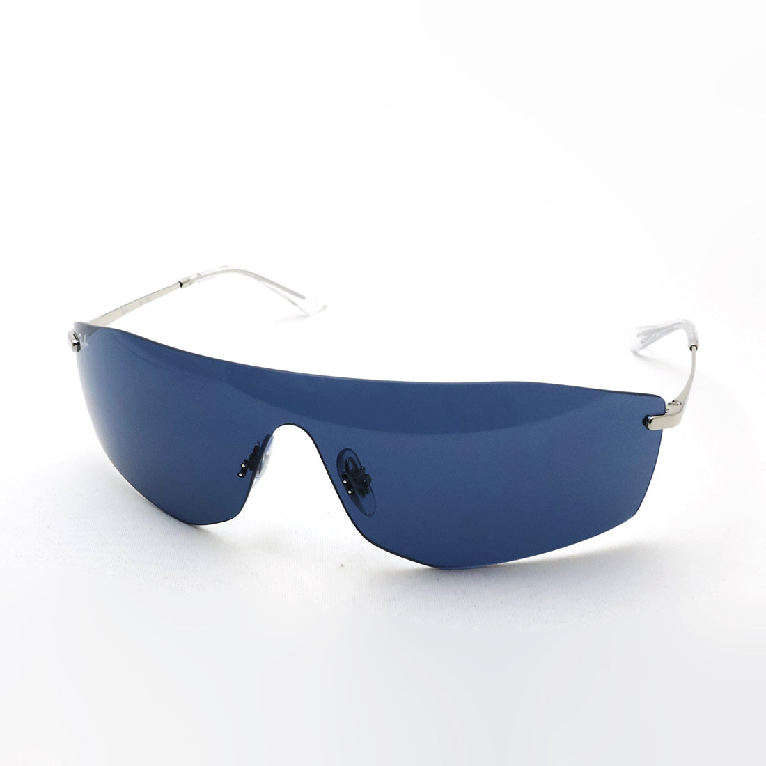 レイバン サングラス Ray-Ban RB3781 00380 41 Alix リムレス フルレンズ スクエア シルバー系